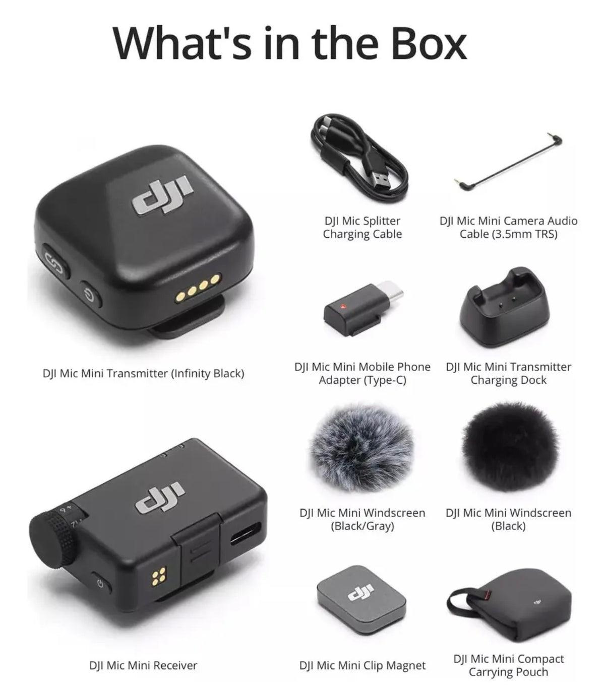 DJI Mic Mini 1TX + 1RX · Original
