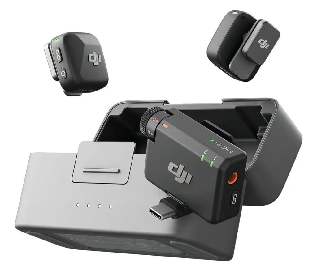 DJI Mic Mini 2TX + 1RX con Estuche de Carga · Original